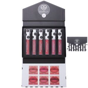 GRABELLA MOUSSE MATTE LIPSTICK SET 6 Pcs New